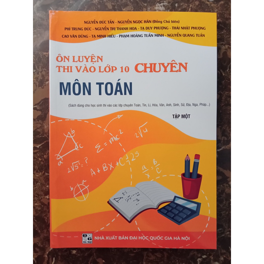 Sách - Ôn luyện thi vào lớp 10 chuyên môn Toán