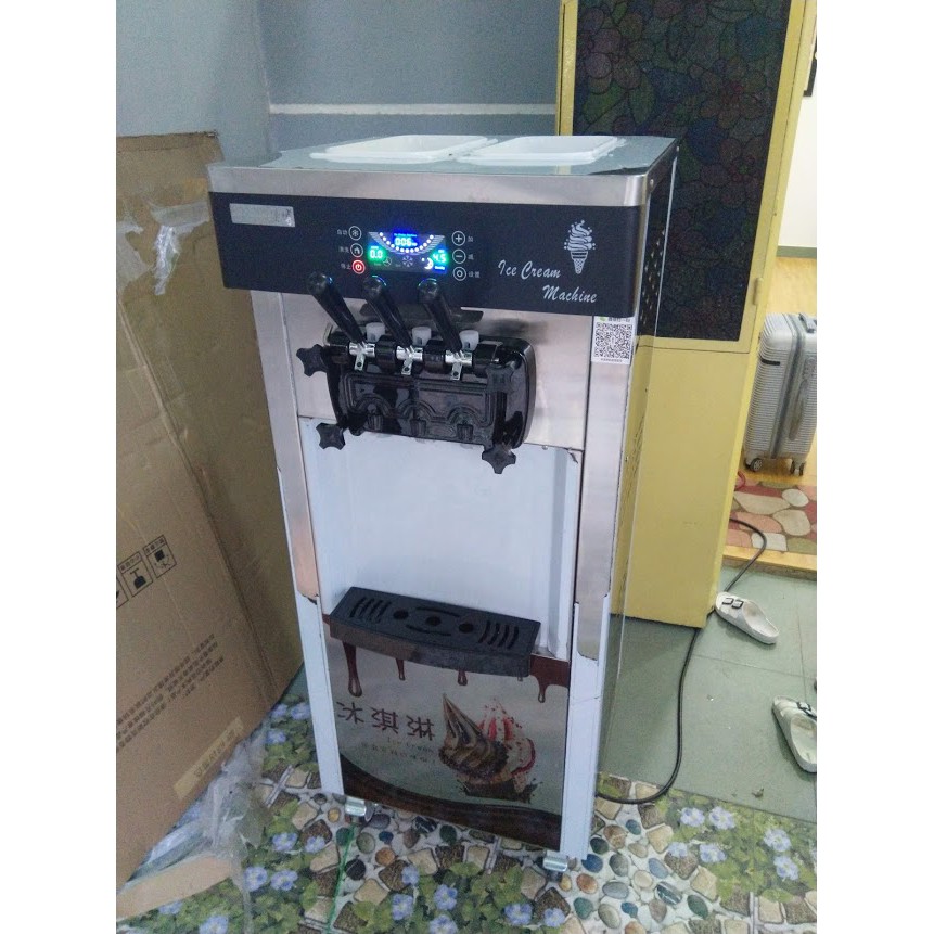 Máy làm kem tươi 3 vòi hãng mới giá rẻ