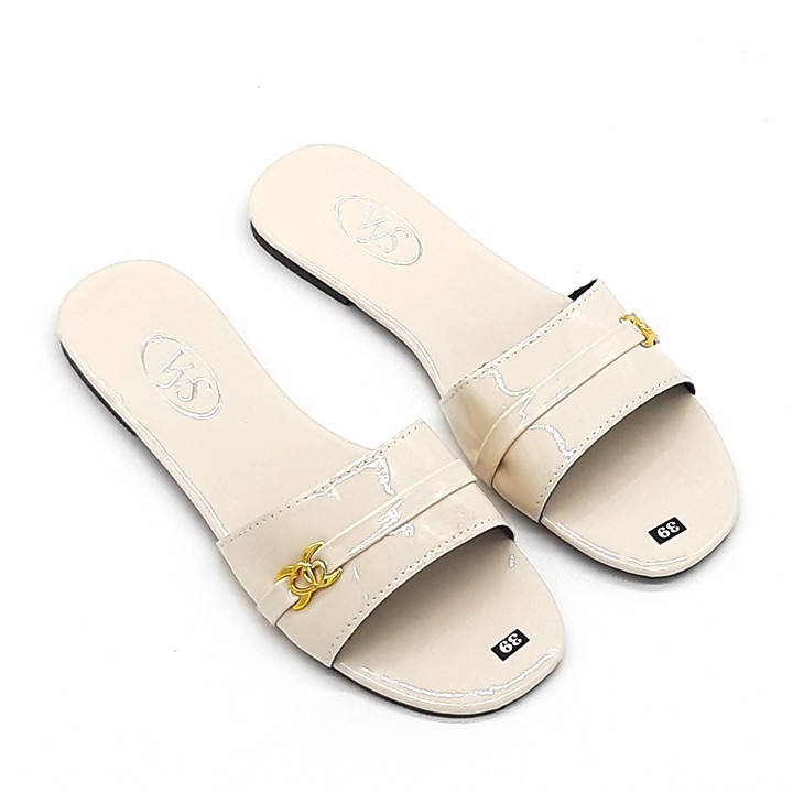 Dép lê bệt nữ quai ngang hoạ tiết khoá tim thời trang VYS TA6461 (Nhiều màu)