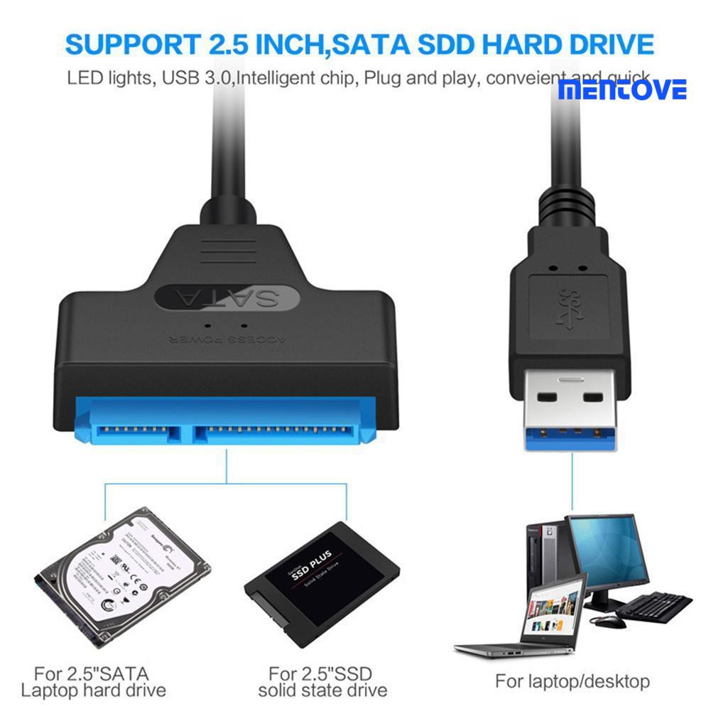 Dây Cáp Chuyển Đổi Usb 3.0 Sang 22pin Sata 2.5inch