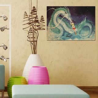 Anime Chiba Chihiro E Kraft Retro Poster