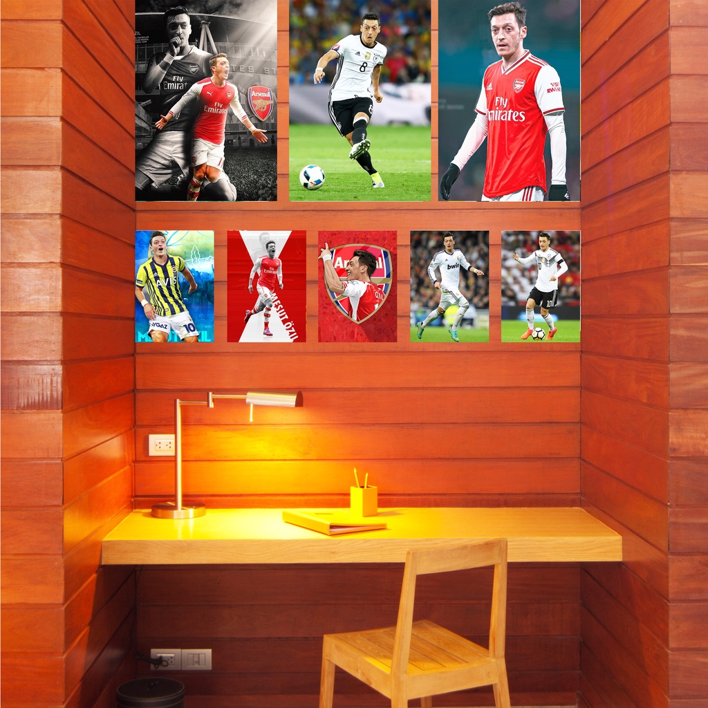 Poster Bóng Đá Mesut Ozil, Poster Mesut Ozil Cực Đẹp, Poster Bóng Đá Có In Theo Yêu Cầu