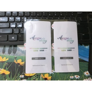 DÁN PPF TỰ PHỤ HỒI TRẦY XƯỚC CHO SAMSUNG NOTE 10 PRO