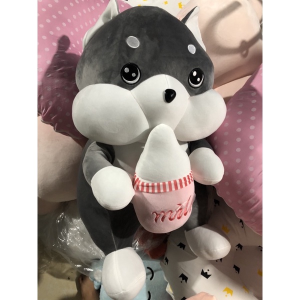 chó bình sữa hổ bình sữa heo hình sữa size80cm