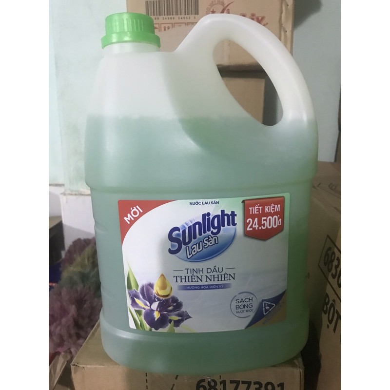 lau sàn sunlight 3.8kg hoa hạ