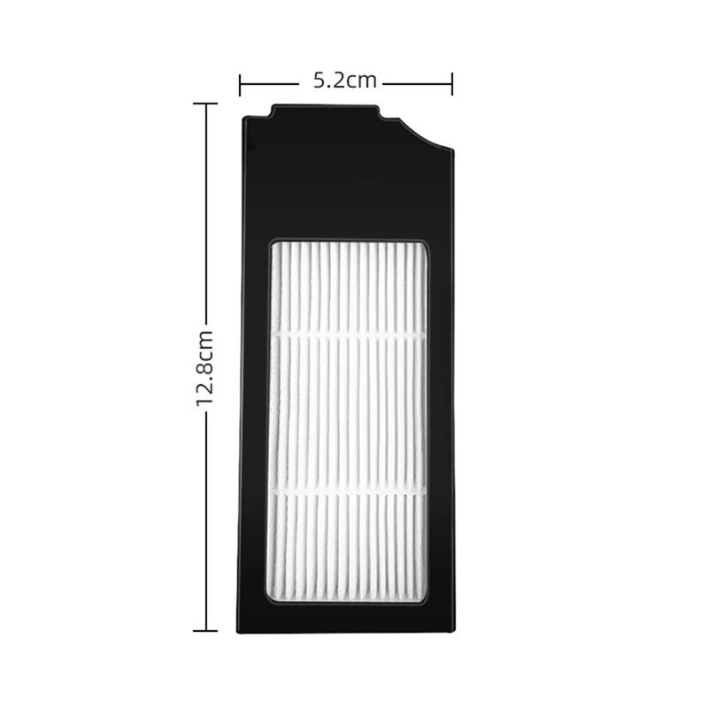 Túi Lọc Chổi Quét Chính &amp; Phụ Cho Robot Hút Bụi Ecovacs Deebot X1 TURBO / OMNI T10