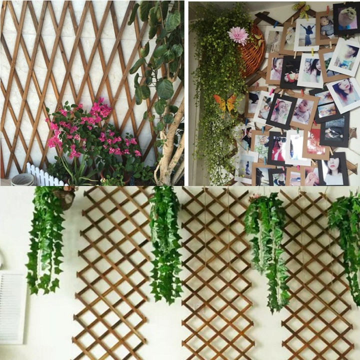 Hàng rào trang trí, Giàn leo, giàn hoa trang trí treo tường dày 0,9cm