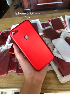 Ốp dẻo iphone đen, đỏ