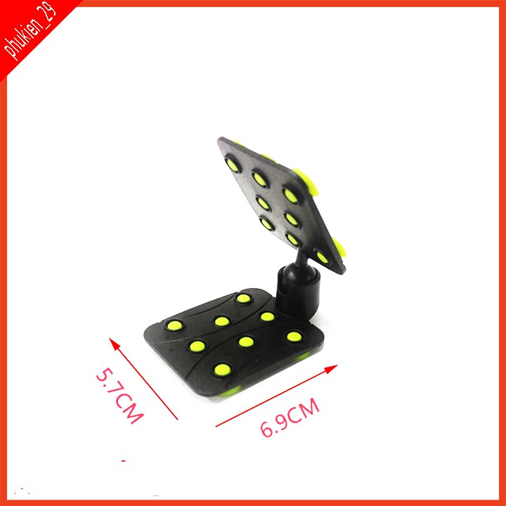 Gía đỡ điện thoại hút chân không, có trụ xoay 360 độ, chịu được điện thoại ,ipad nặng Educase86