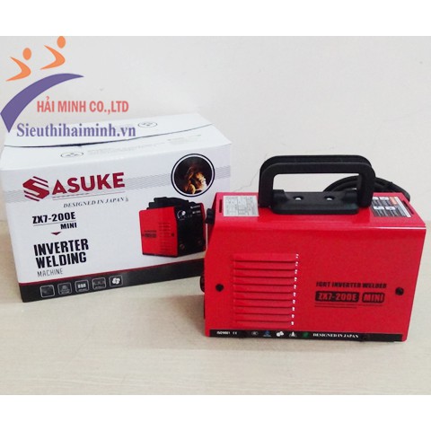 Máy Hàn Điện Tử Mini Inverter Sasuke mã ZX7 200E - Thương hiệu Nhật Bản