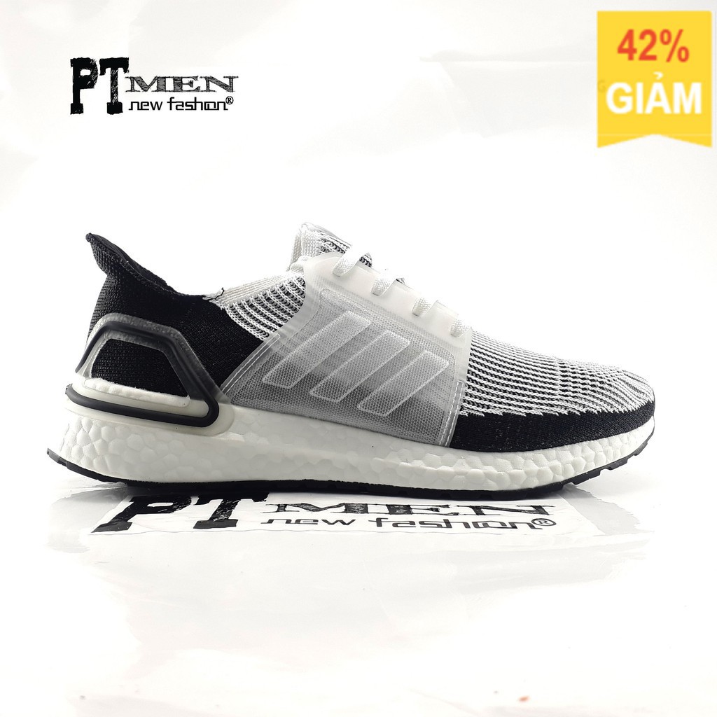 xiêu giảm giá ⚡ Chuẩn Auth Giày sneaker ultra boost 2019 Black White | Sale Rẻ | Có Sẵn 2020 . new 2020 . rẻ vô địch ` _