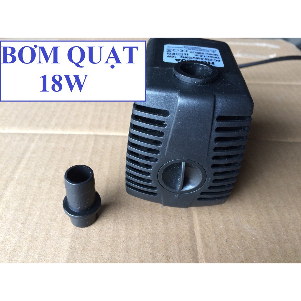 Máy bơm 18W quạt điều hòa hơi nước - quạt bơm tốt