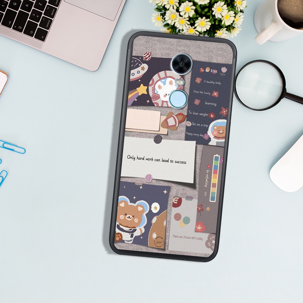 ỐP LƯNG  XIAOMI REMDI 5 - REDMI 5 PLUS ,IN HÌNH GẤU BEAR DỄ THƯƠNG, BỀN ĐẸP.