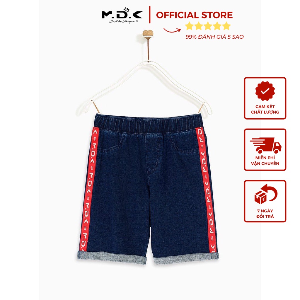 Quần short bé trai Pull-On Sporty Bermuda M.D.K - cá tính, năng động