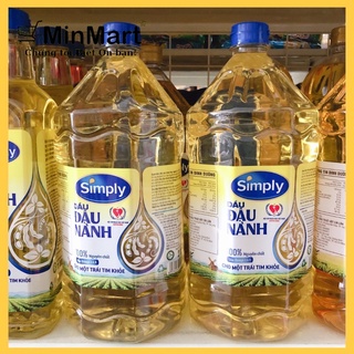 Dầu ăn đậu nành simply 2l minmart