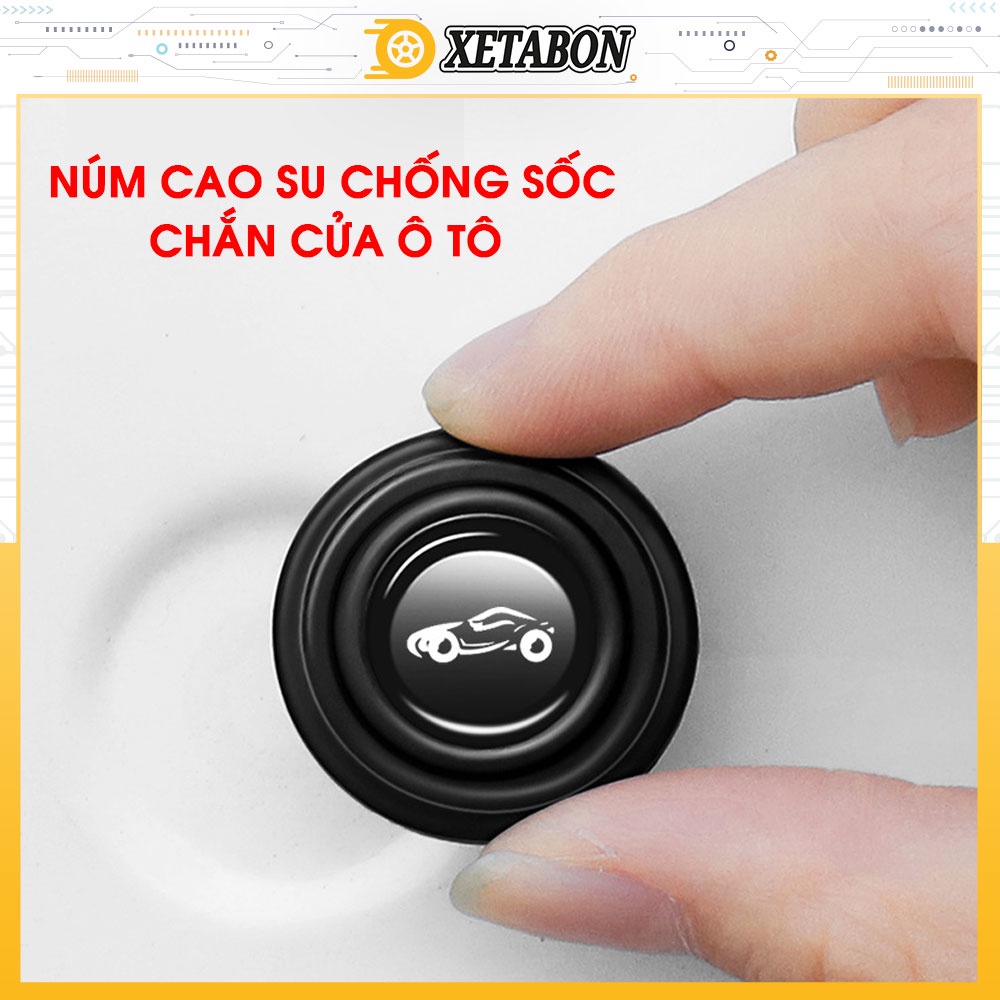  Nút cao su chống sốc bảo vệ cửa ô tô, giảm chấn lực khi đóng, mở cửa