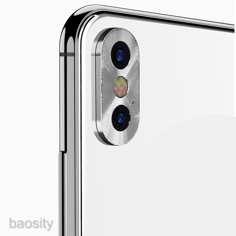 Vòng Kim Loại Bảo Vệ Camera Chống Trầy Cho Iphone X