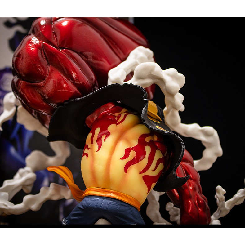 Mô Hình Luffy mũ rơm Gear 4 Snake Man Cao 25cm - Monkey D.Luffy Vua Hải Tặc