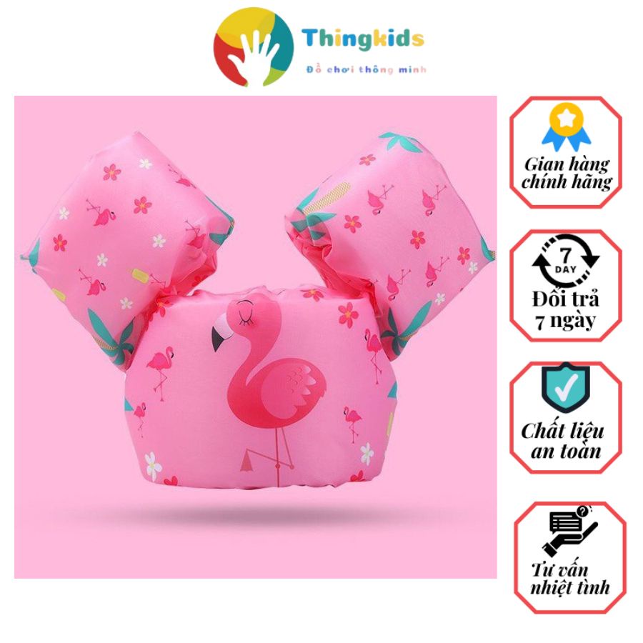 Phao bơi đỡ ngực kèm phao tay cho bé - Thingkids