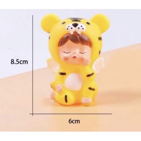 phụ kiện bánh sinh nhật [FREESHIP❤️] tượng em bé hổ