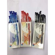 Hộp 20 bút bi thiên long ngòi 0.8mm TL023 - màu đen/đỏ/xanh - văn phòng phẩm HOKAMI STORE