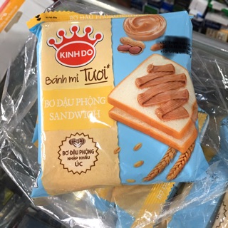 Bánh Mì Bơ Đậu Phông Sanwich Kinh Đô 50g