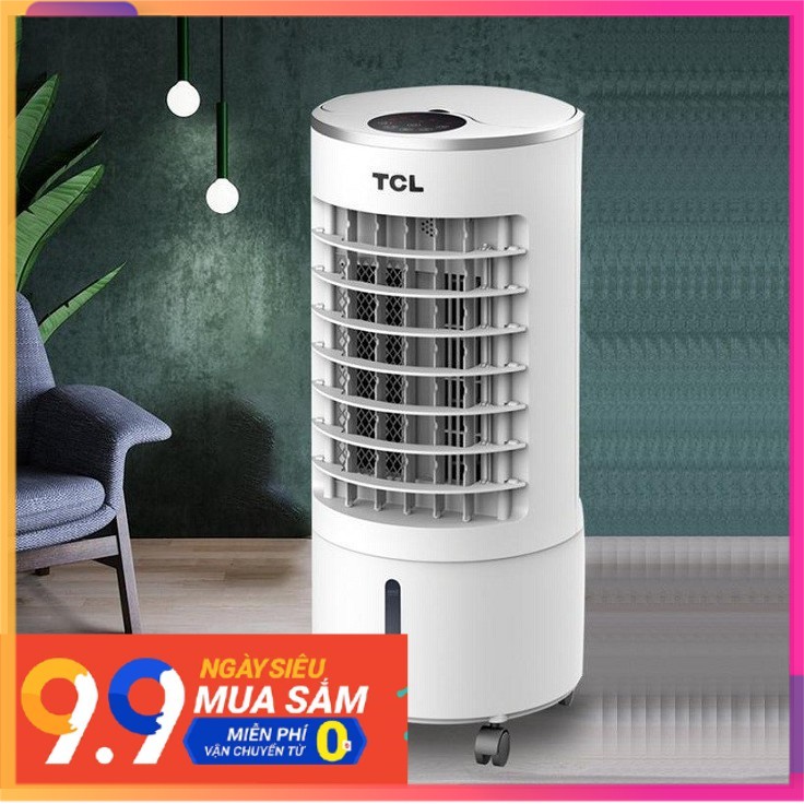 Quạt đá TCL mẫu tròn 12-20FRD có khiển + 5 gel đá - Quạt hơi nước - Quạt điều hòa