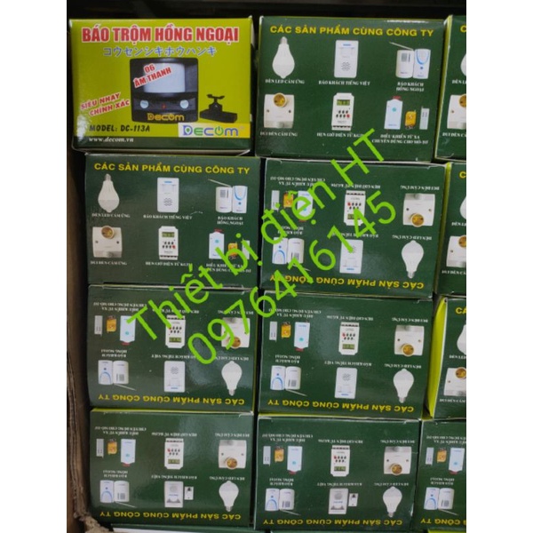 Báo Trộm Hồng Ngoại DC-113A