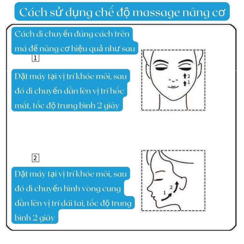 Máy Rửa Mặt Massage Nâng Cơ Mặt Bugu BG-CSD01 Làm Sạch Loại Bỏ Cặn Bẩn Sâu Trong Da - Hàng Chính Hãng