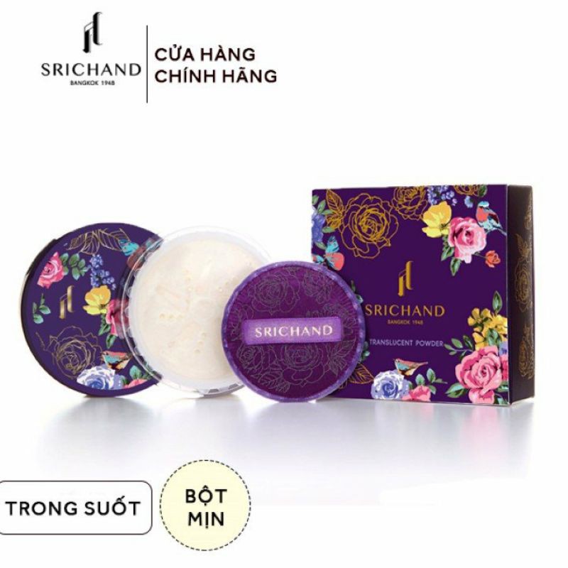 Phấn phủ trang điểm kiềm dầu Srichand Translucent Powder Thái Lan (10g)