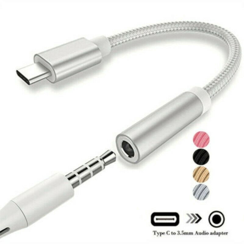 Dây cáp chuyển đổi cổng Type C sang 3.5mm tiện dụng