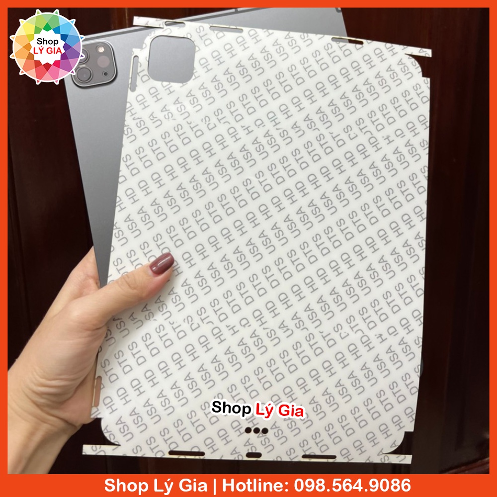 Miếng dán nhám PPF mặt lưng full viền cho iPad Pro 11'/Air 4/Air5/Mini 6/iPad 7/8/9