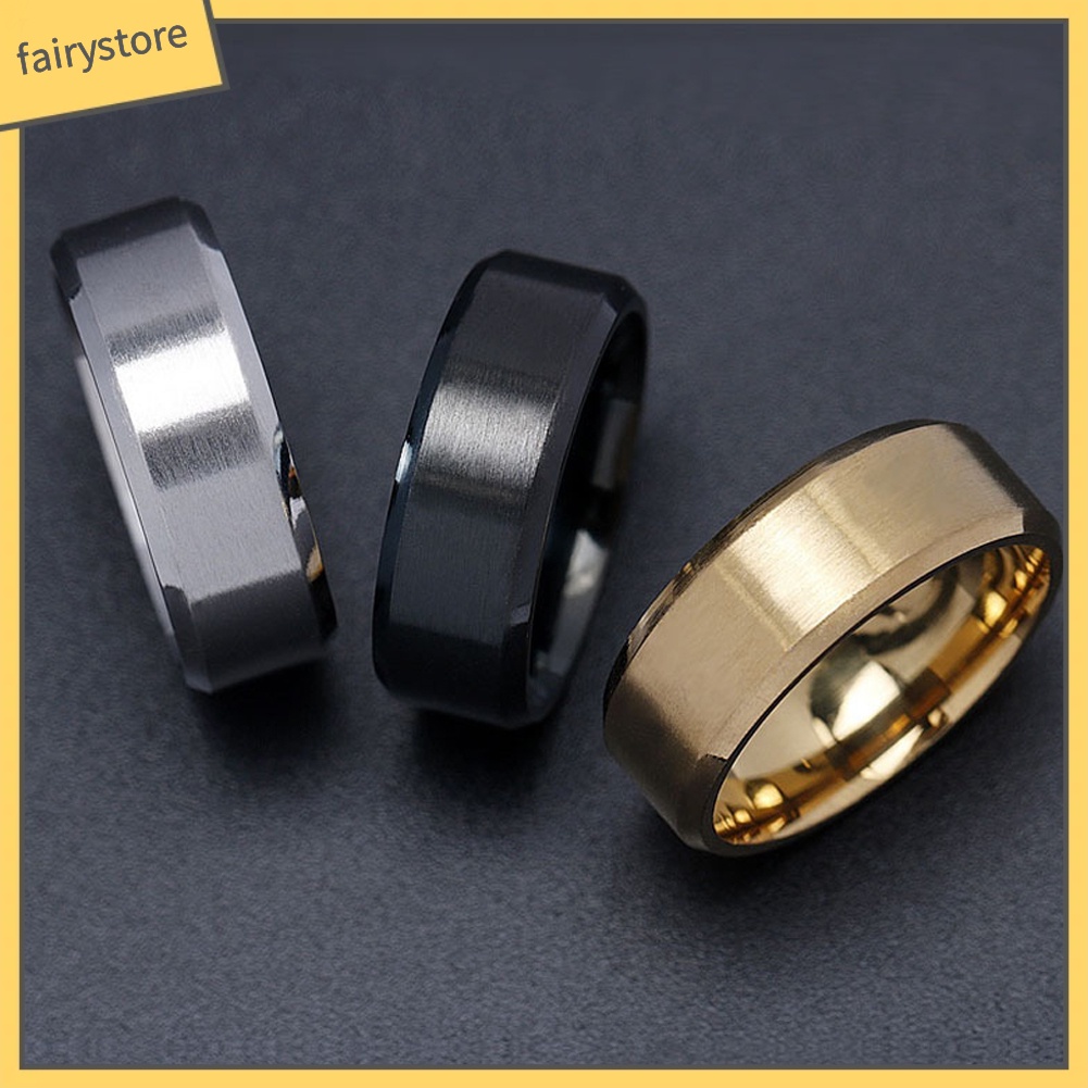 Nhẫn Thép Không Gỉ Có Từ Tính Hỗ Trợ Giảm Cân Độc Đáo