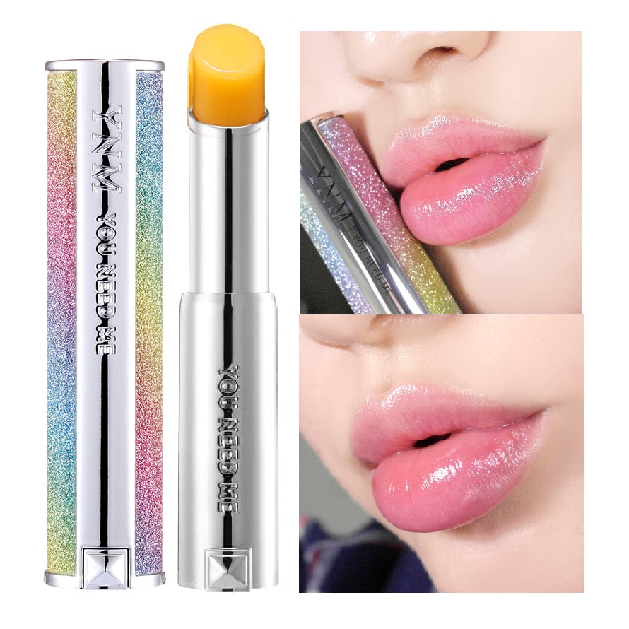 Son Dưỡng Môi Hàn Quốc Đổi Màu YNM Rainbow Honey Lip Balm