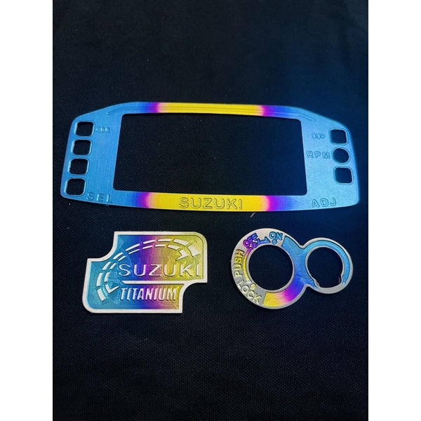 COMBO 4 TEM TITAN CHÍNH HÃNG DÁN VIỀN GIDONG SATRIA/RAIDER FI CỰC ĐẸP