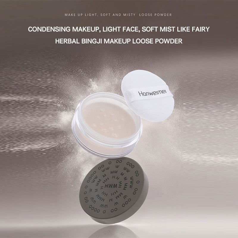 Phấn phủ dạng bột che khuyết điểm làm sáng và kiểm soát dầu cho da