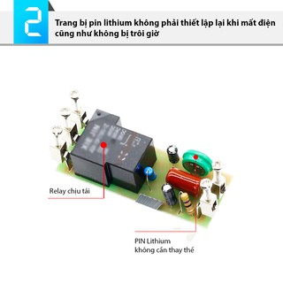Công tắc hẹn giờ điện tử lập trình THC15A PRECISION