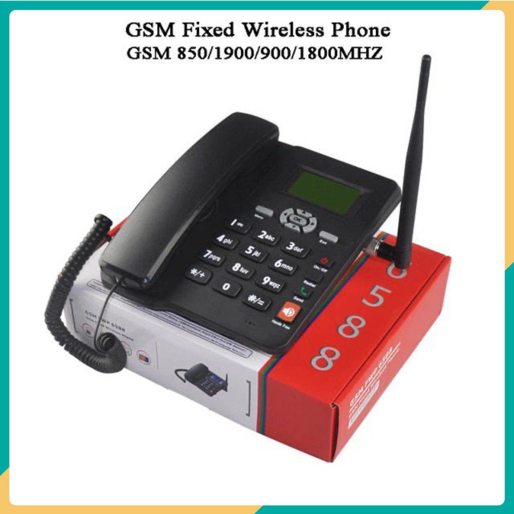 Điện Thoại Bàn Lắp Sim Dùng Tiếng Việt 2 Sim Huawei ETS 6588 Lắp Mọi Loại Sim Di Động, Gphone, HomePhone.
