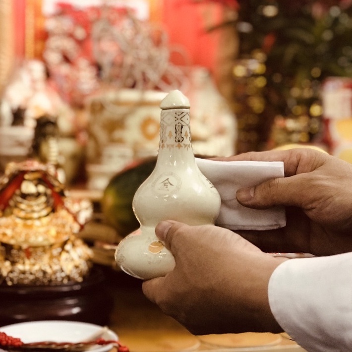 Bản VIP Khăn Ướt Bao Sái Ban Thờ - Khăn lau ban thờ, khăn ướt không hóa chất - Đồ thờ cúng, phong thủy
