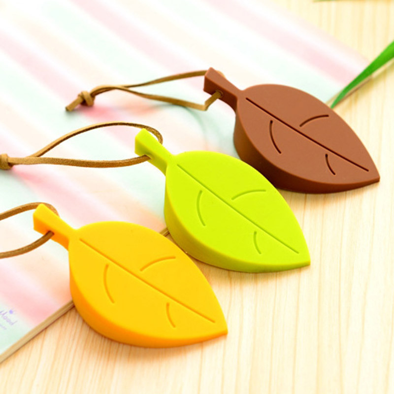 1 Miếng Chặn Cửa Silicon Hình Chiếc Lá