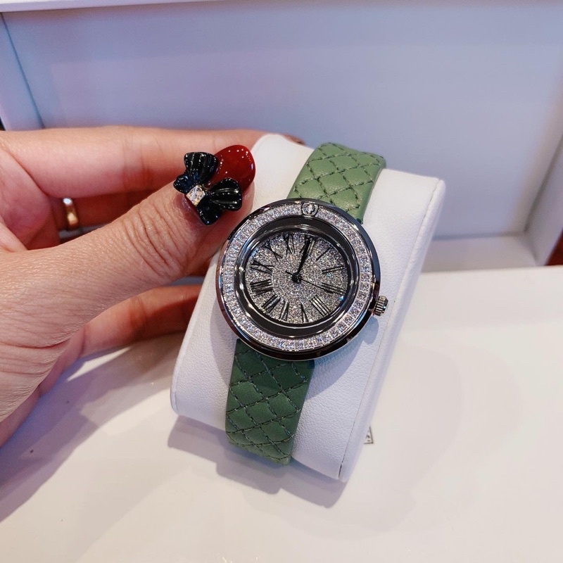 Set đồng hồ nữ Davena tặng kèm 3 dây size 30mm