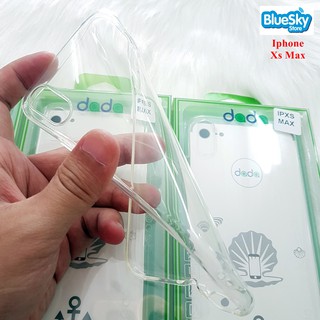Ốp lưng Iphone Xs Max dẻo trong suốt Dada