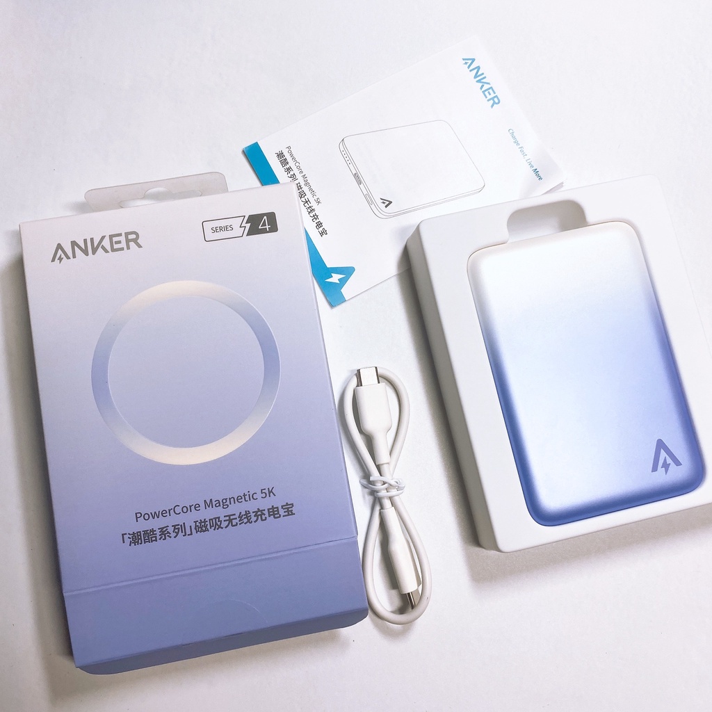 Pin dự phòng Anker PowerCore 5000mAh - Hỗ trợ sạc không dây - A9518 Serries 4