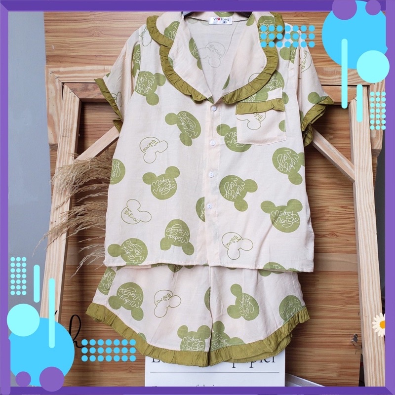 vải đũi lạnh miky to mềm mịn mát may đồ bộ và váy