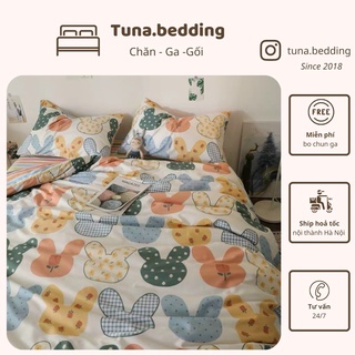 CHĂN GA POLY THỎ CẦU VỒNG
