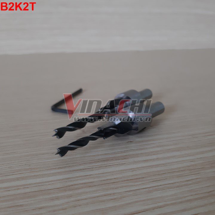 MŨI KHOAN 2 TẦNG -  BỘ 2 MŨI