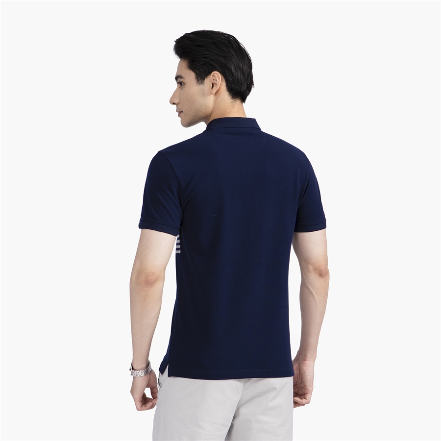 Áo polo nam Aristino APS012S2- Áo Polo phom dáng Sim fit ôm vừa vặn