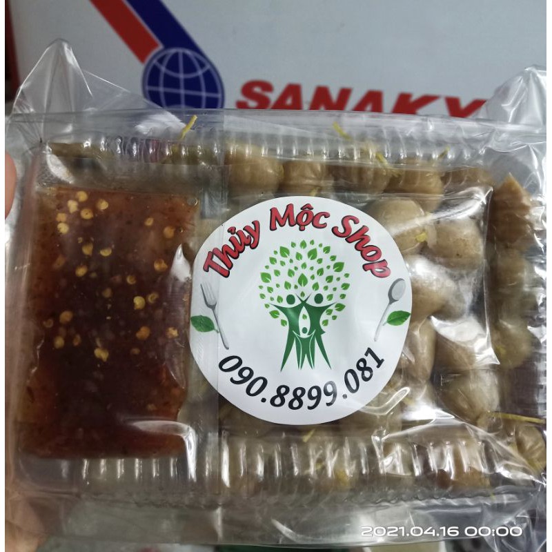 100 viên NEM CHUA CÁ THÁC LÁC + Tặng kèm sốt chấm - ĐẶC SẢN CAMPUCHIA