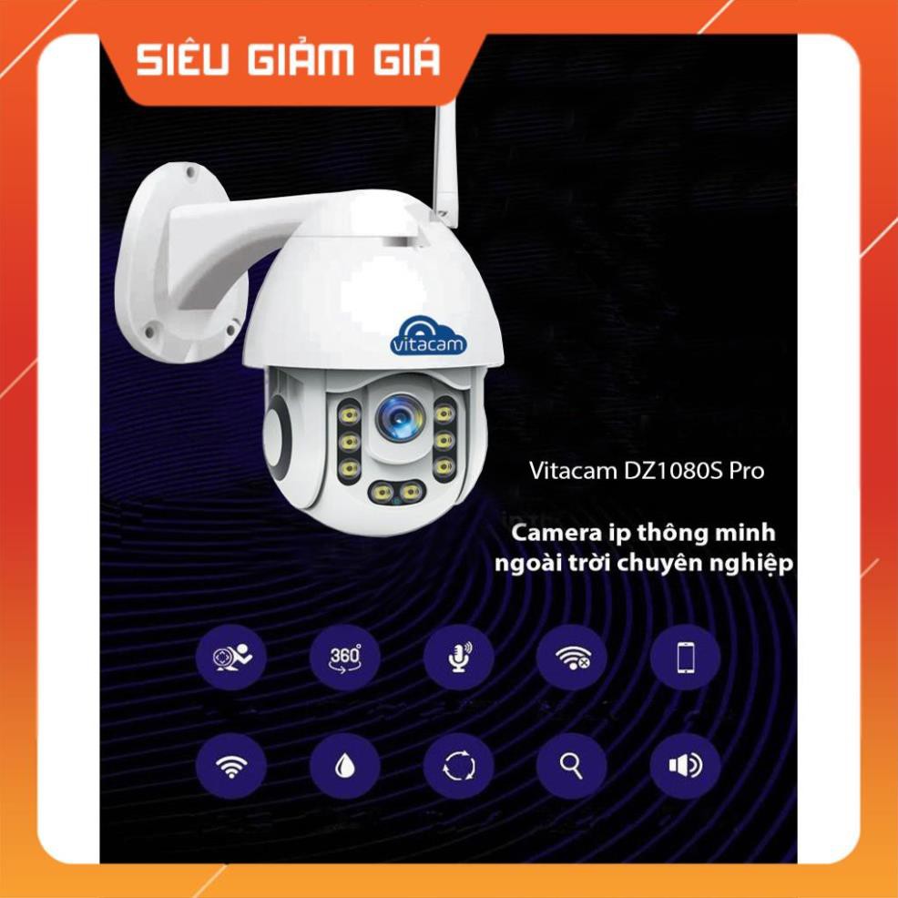 Camera PTZ Ngoài trời DZ1080S-PRO -Camera IP WIFI FullHD 1080P có cài đặt vùng báo động