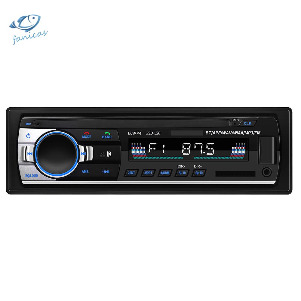 Máy Nghe Nhạc MP3 Đầu Vào USB FM Radio Bluetooth Cho Xe Hơi